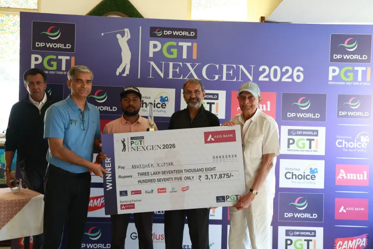 Abhishek Kumar's Stunning Comeback: Record Low Score Secures Victory at PGTI NexGen 2026