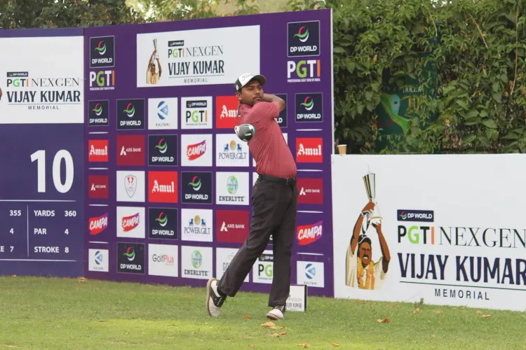 PGTI NexGen: Abhishek Kumar leads Vijay Kumar Memorial with 5-under 65