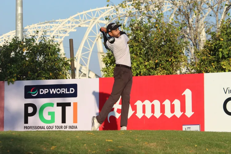 Aditya Raj Singh Chahal Dominates Round Two with Five-Shot Advantage at PGTI NexGen
