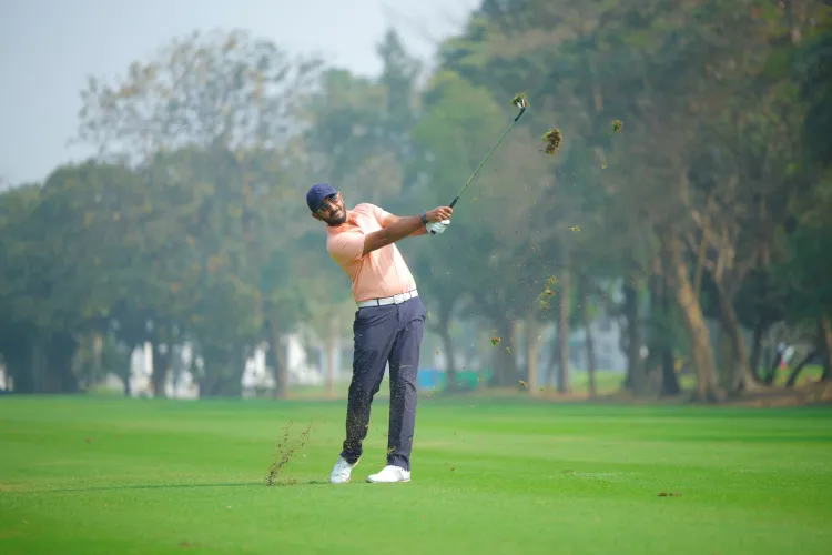 PGTI Players Championship: Yuvraj Sandhu Takes Commanding Lead with a Remarkable 61