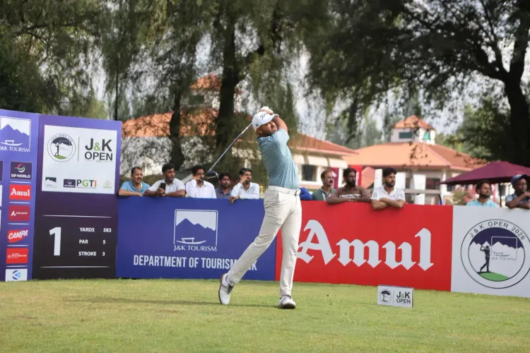 Khalin Joshi leads J&K Open 2026 by six shots after round 3 at Srinagar