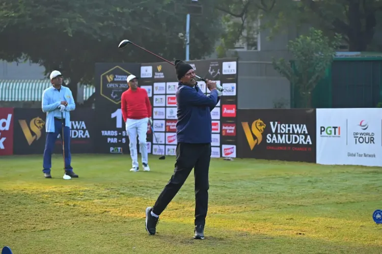 Who are the Top Contenders in the PGTI Tour Event in New Delhi?