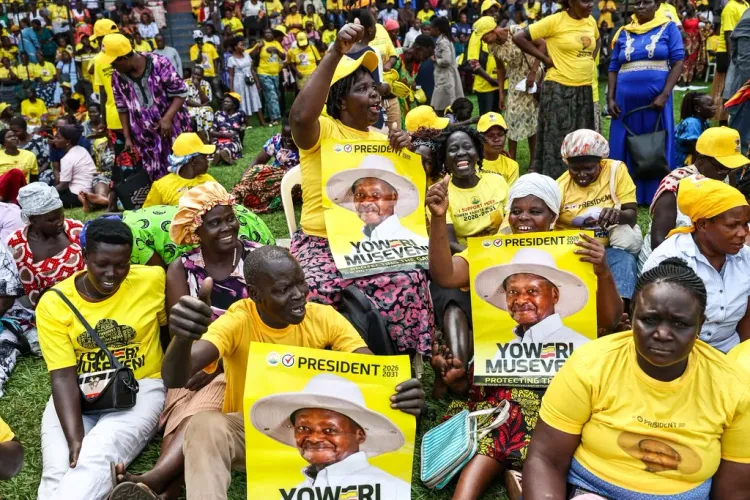 क्या युगांडा के राष्ट्रपति बने योवेरी मुसेवेनी, शी चिनफिंग ने दी बधाई?