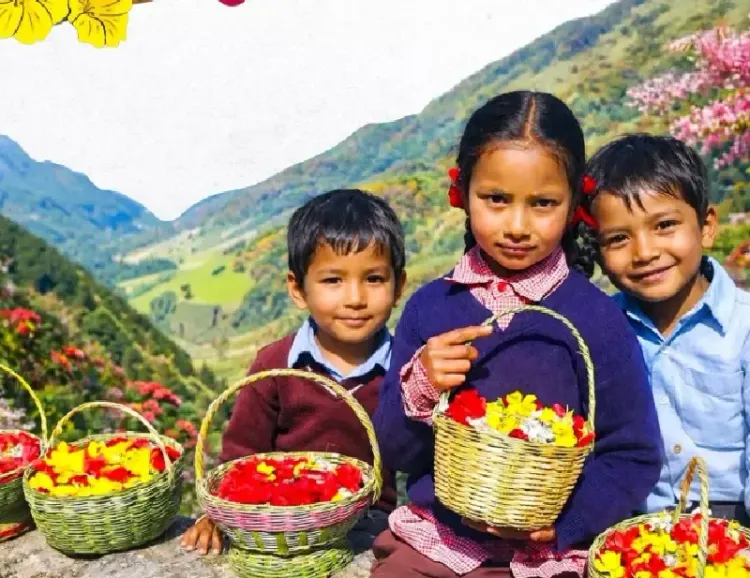 फूलदेई: राजकुमारी फ्योंली की संवेदनशील कथा से जुड़ा वसंत का अद्वितीय पर्व