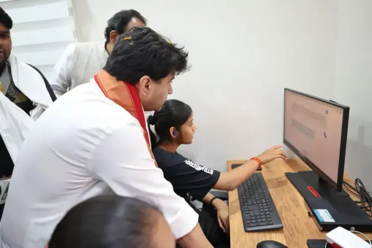 Revolutionizing Rural Life: Scindia Unveils Phygital Service Centre for Healthcare and Education