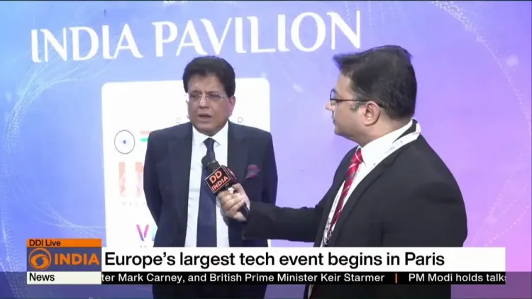 Piyush Goyal Backs India-France Tech Ties at VivaTech 2026