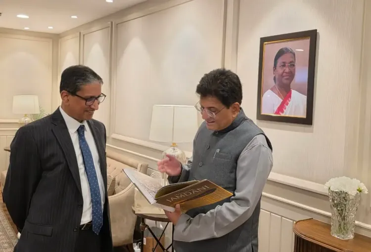 Piyush Goyal and Bangladesh High Commissioner Explore Economic Ties