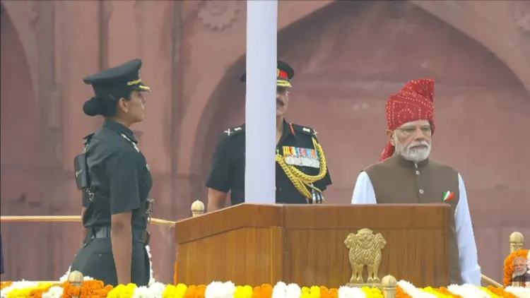 Piyush Goyal Hails Vande Mataram at Red Fort on Independence Day