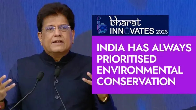 Piyush Goyal Highlights India's Conservation Ethos