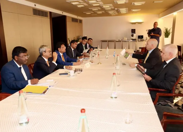 How did Piyush Goyal engage with Israel’s Finance Minister to strengthen economic ties?