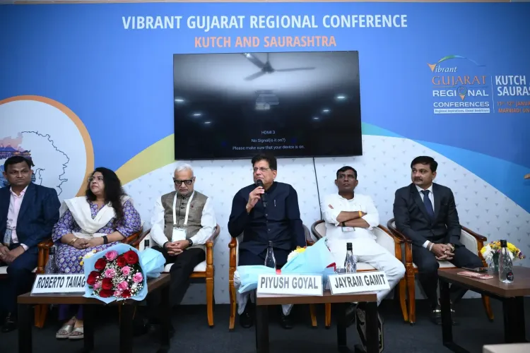 Why Did Piyush Goyal Praise PM Modi for His Gujarat Visit?