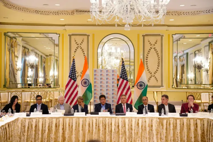 Piyush Goyal Meets 50+ Business Leaders in New York