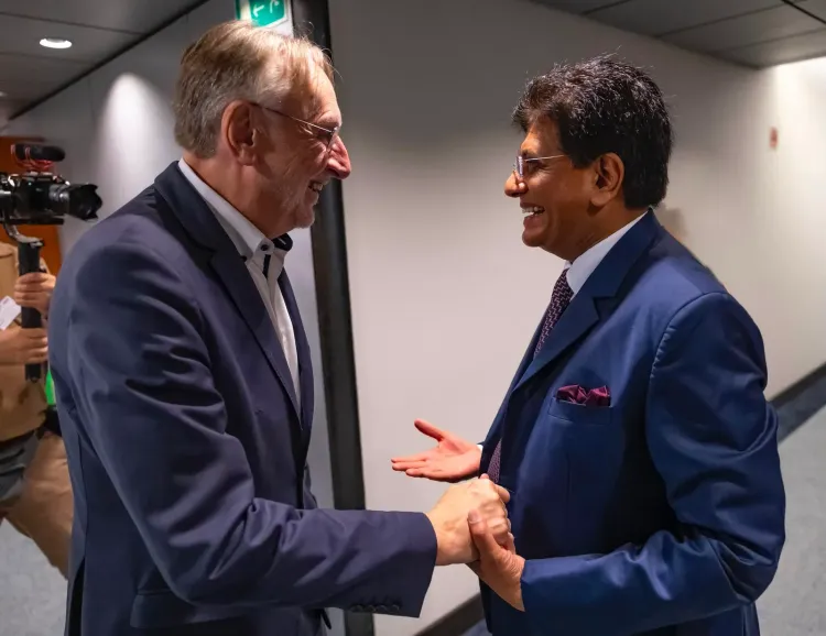 Piyush Goyal Meets EU Parliament Trade Chief on India-EU FTA
