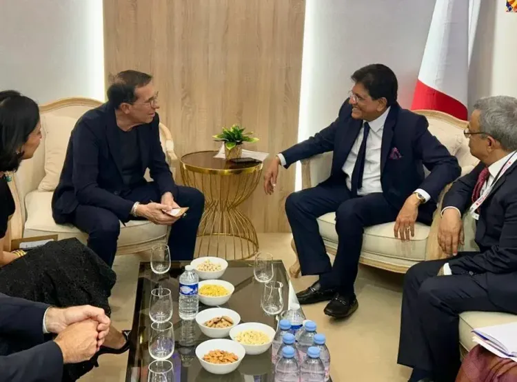 Piyush Goyal meets L'Oréal CEO at VivaTech 2026 in Paris