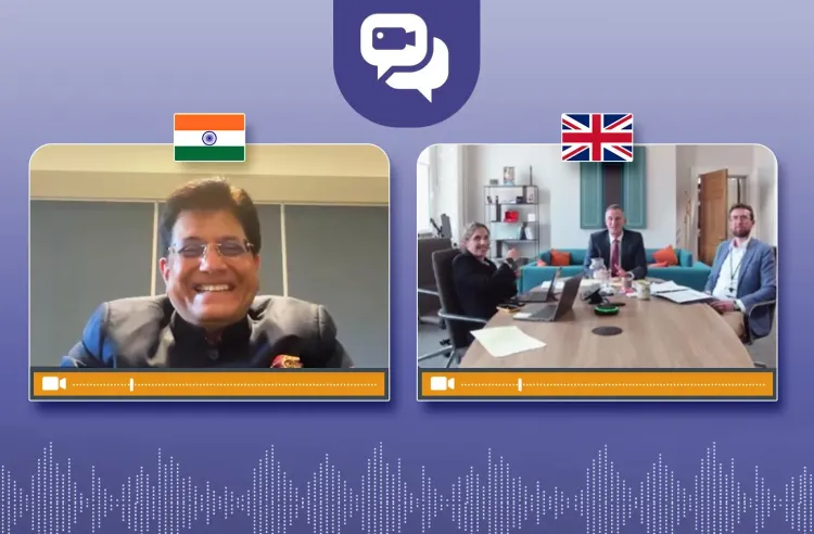 Piyush Goyal Meets UK's Peter Kyle on Tech, Startups