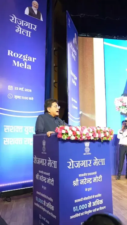Piyush Goyal Pays Tribute to Nation's Armed Forces