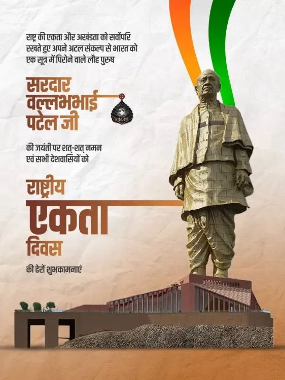 Piyush Goyal Pays Tribute to Sardar Patel on Rashtriya Ekta Diwas