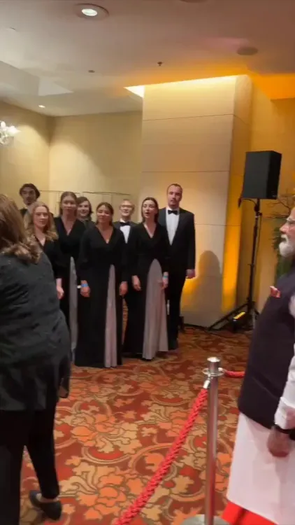 Piyush Goyal Shares Lucnica Ensemble's Vande Mataram