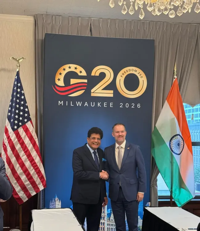 Piyush Goyal, US trade rep Greer discuss India-US interim trade pact at G20