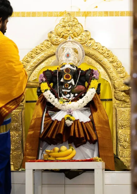 Piyush Goyal Visits Berlin's Dravidian-Style Ganesha Temple