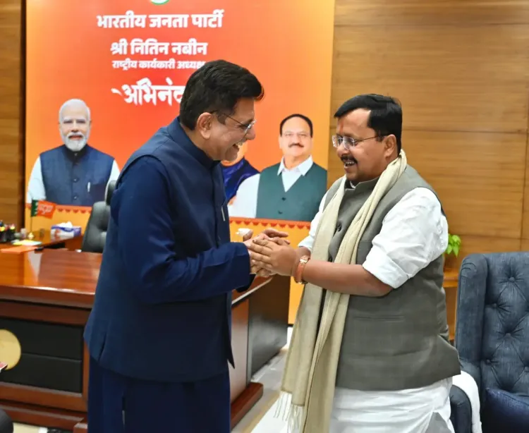 Piyush Goyal Wishes BJP Chief Nitin Nabin on Birthday