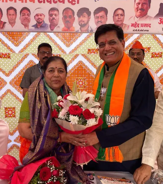 Piyush Goyal Wishes Dahisar MLA on Birthday