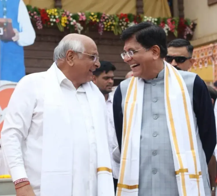 Piyush Goyal Wishes Gujarat CM Bhupendra Patel on Birthday