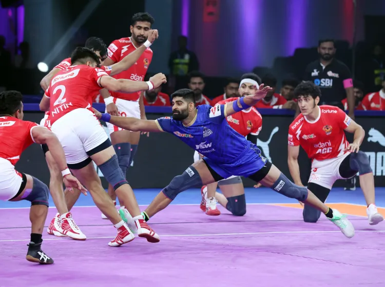 How Did Jaideep Dahiya’s High-Five Lead Haryana Steelers to a Narrow Win Over Gujarat Giants?