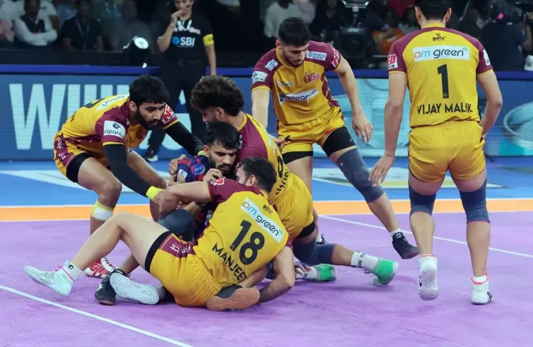 Can Dabang Delhi K.C. Maintain Their Winning Streak Against Telugu Titans?