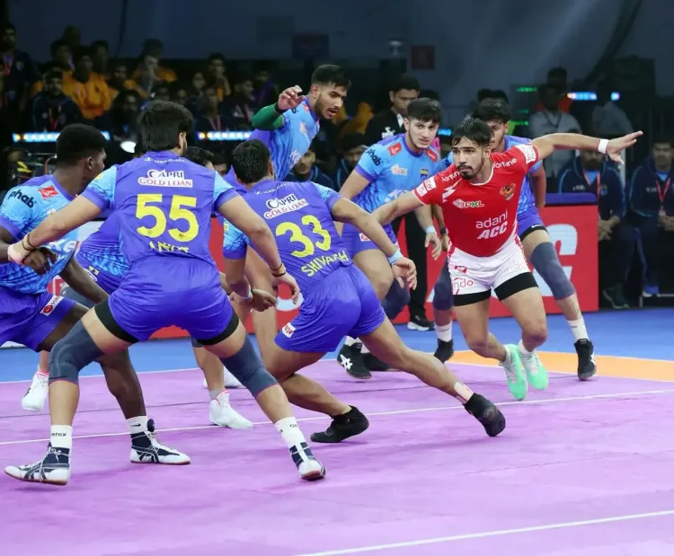How Did Rakesh Spoil Devank’s Heroics in Gujarat Giants’ Win Over Bengal Warriorz?
