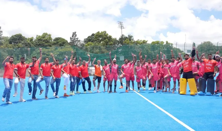 Did Gujarat Giants Experience a Unique Crossover Training with the Indian Men’s Hockey Team in Bengaluru?