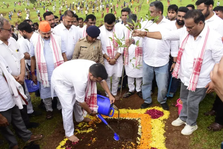 Gujarat Dy CM Harsh Sanghavi: Tree care a collective duty at Tapi plantation drive