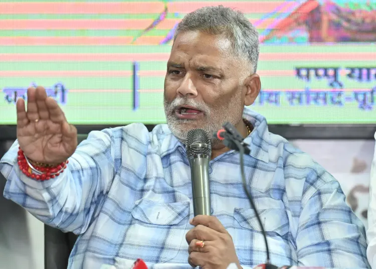 Delhi court plea seeks FIR against Pappu Yadav over remarks on women in politics