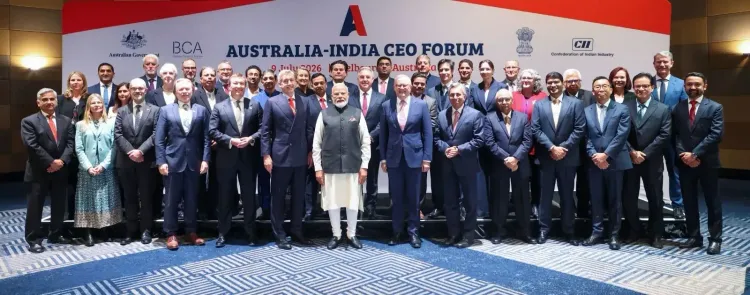 PM Modi Addresses Australia-India CEO Forum in Melbourne