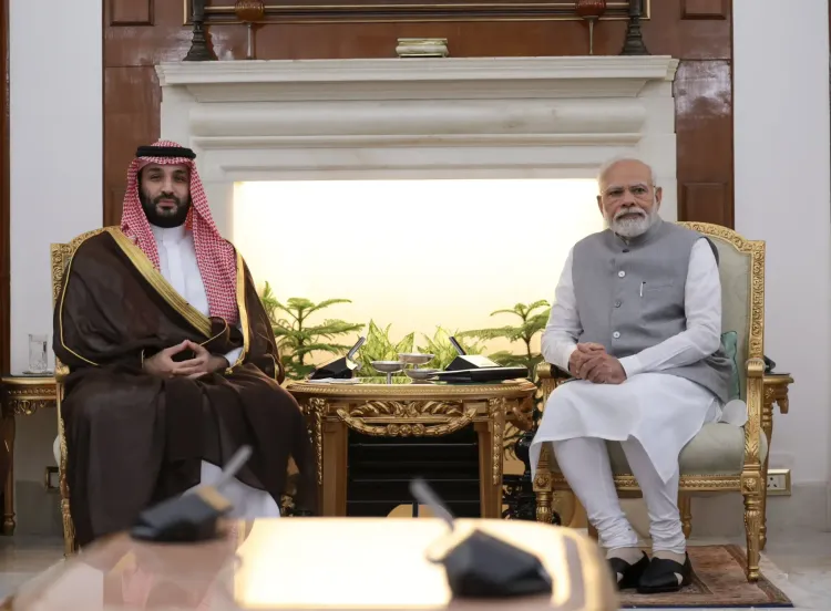 PM Modi and Saudi Crown Prince Address West Asia Crisis