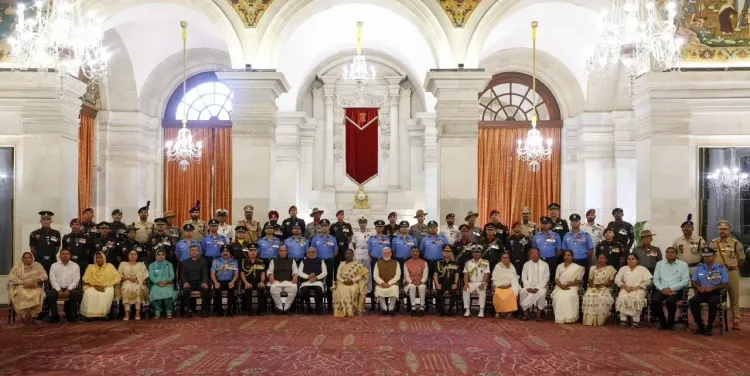 PM Modi Attends Defence Investiture Ceremony 2026 Phase-1