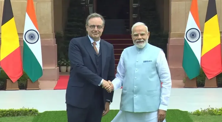 PM Modi, Belgium's De Wever hold bilateral talks at Hyderabad House