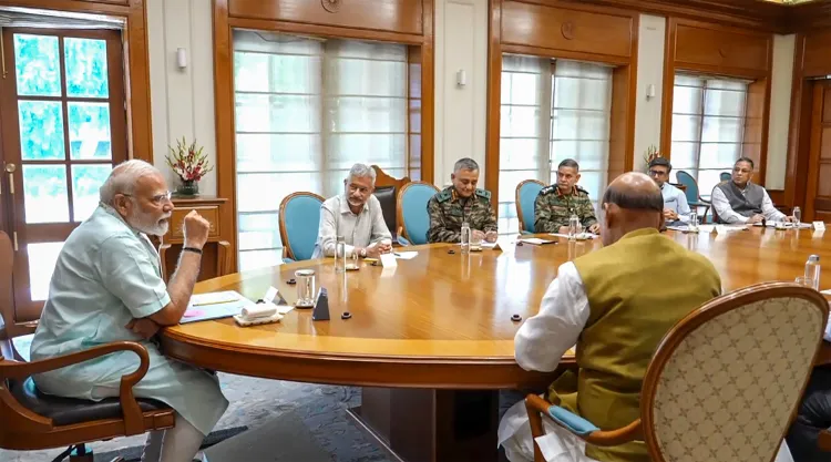 What Happened During PM Modi's High-Level Meeting with Ministers and Military Leaders?