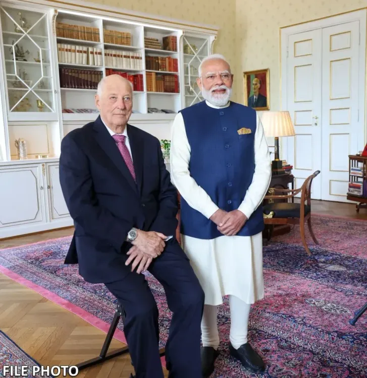 PM Modi Condoles Passing of Norway's King Harald V