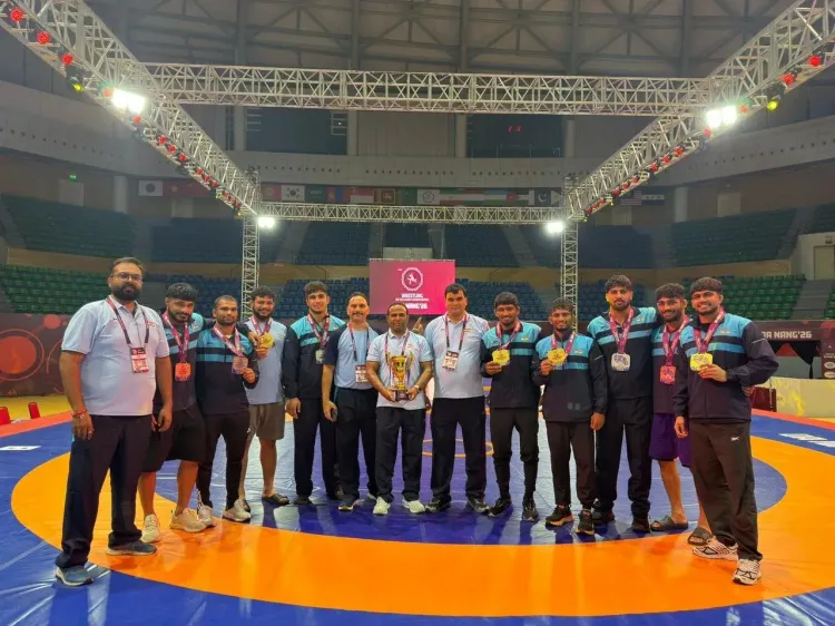India wins 27 medals at 2026 U23 Asian Wrestling Championships in Da Nang