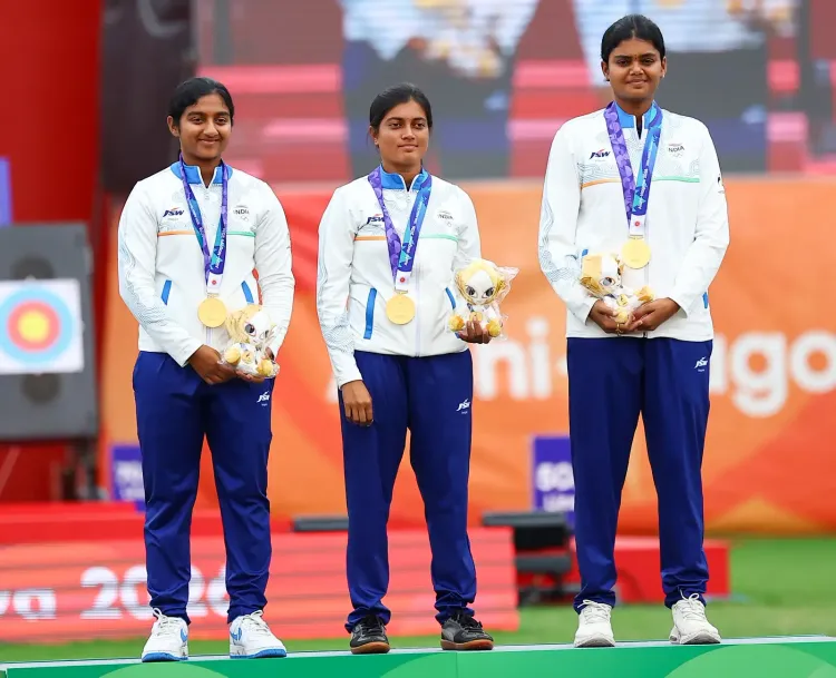 PM Modi hails Jyothi, Prithika, Chikitha on Asian Games gold and world-record 238