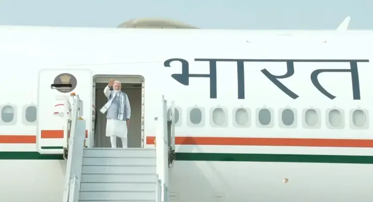 PM Modi flies to Seychelles for 3-day State Visit, Golden Jubilee