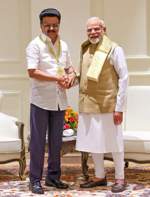 PM Modi Wishes M.K. Stalin a Joyous 73rd Birthday with Hopes for Health and Longevity