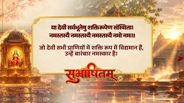 PM Modi greets nation with Sanskrit verse for Navratri