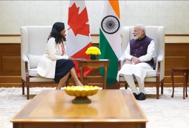 How is PM Modi Enhancing India-Canada Relations with Canadian FM?
