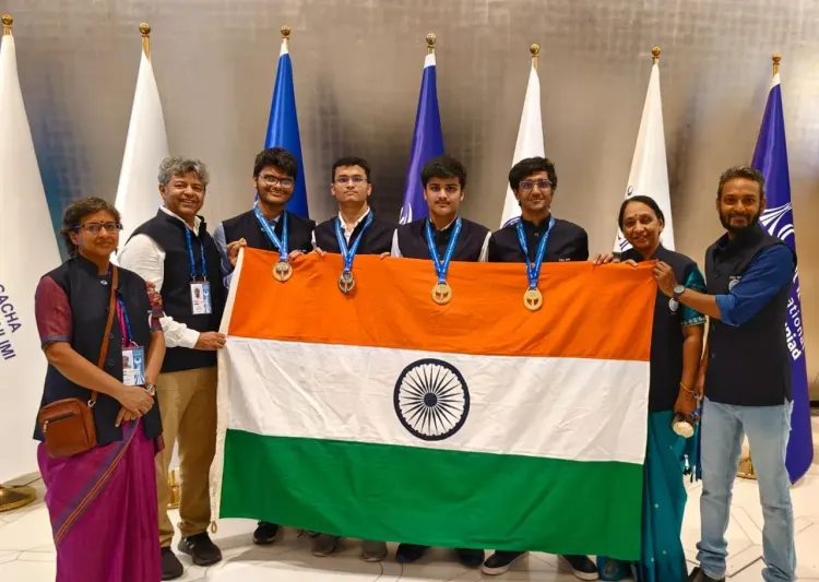PM Modi Hails India's Best-Ever IChO Performance as All Four Win Gold
