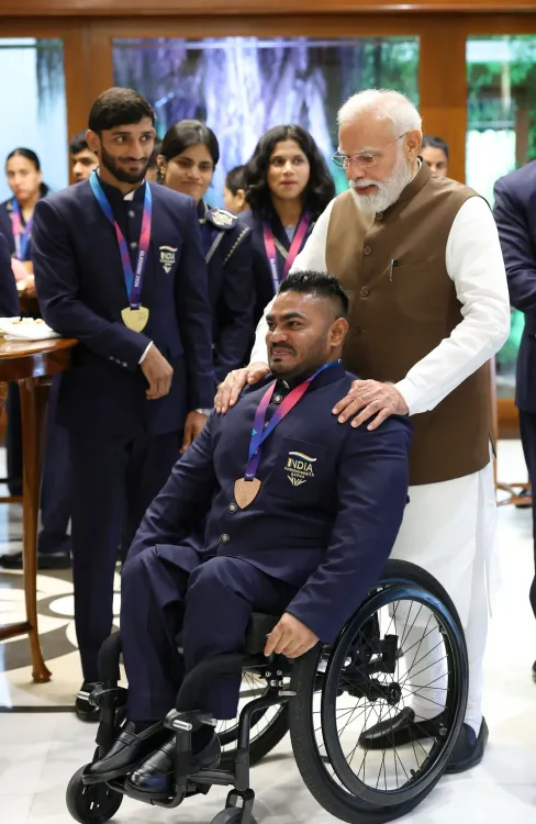 PM Modi praises India's para athletes at Khelo India Dialogue