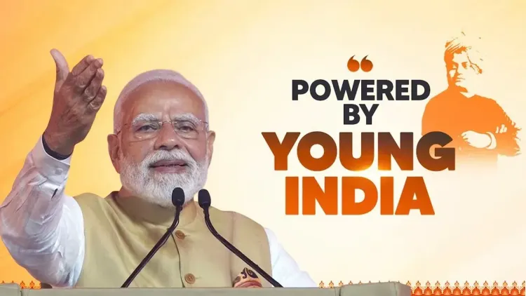 PM Modi Hails Youth as Driving Force Behind Atmanirbhar Bharat