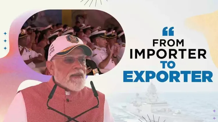 PM Modi Highlights Defence Reforms and Export Growth Since 2014
