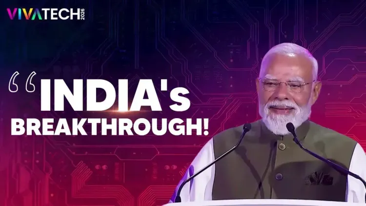 PM Modi Highlights India's Space and Nuclear Strides at VivaTech